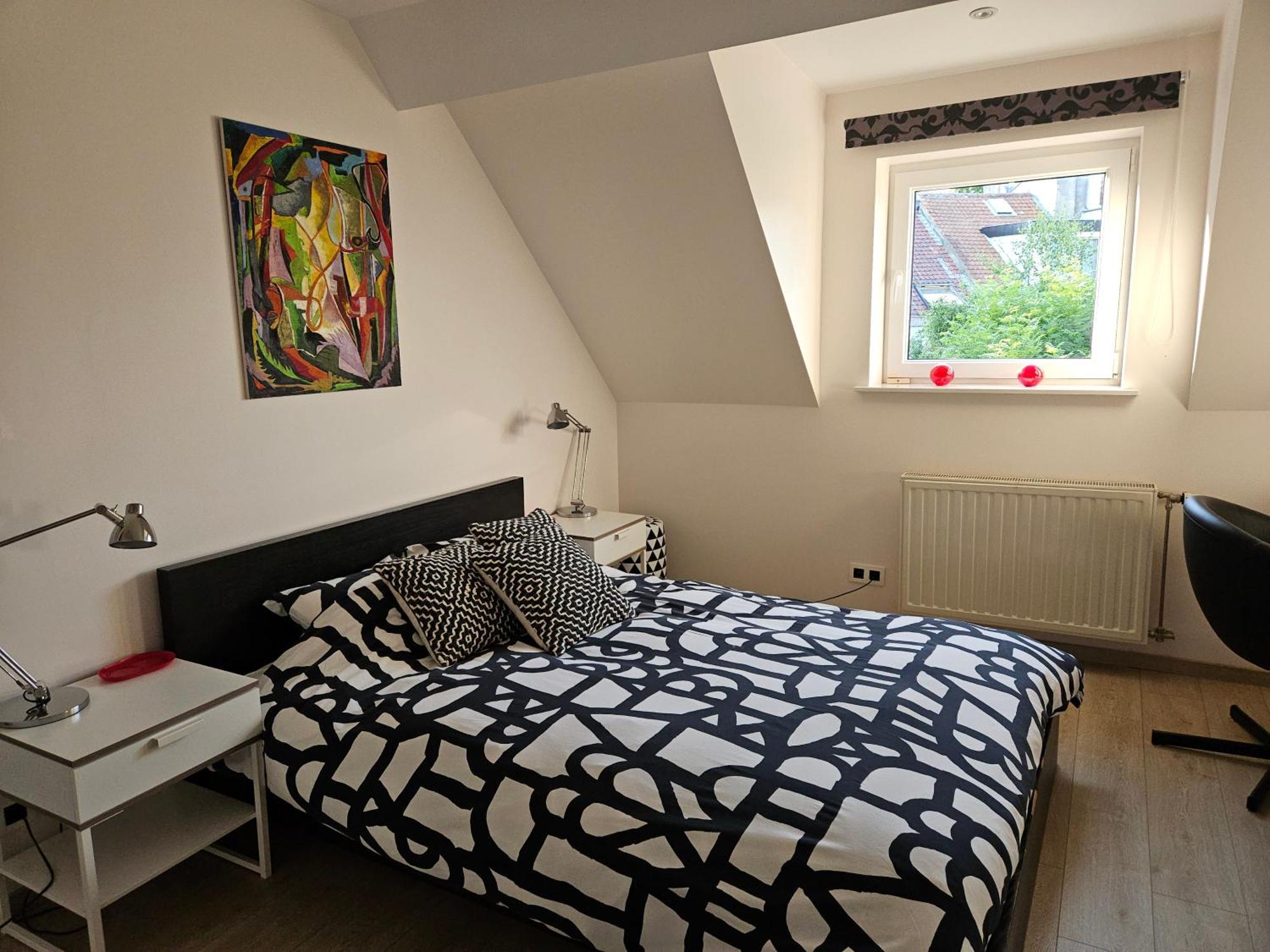 Modern Duplex With Garden Apartment บรัสเซลส์ ภายนอก รูปภาพ